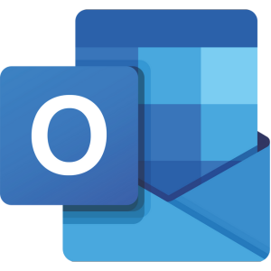 Microsoft outlook icon.