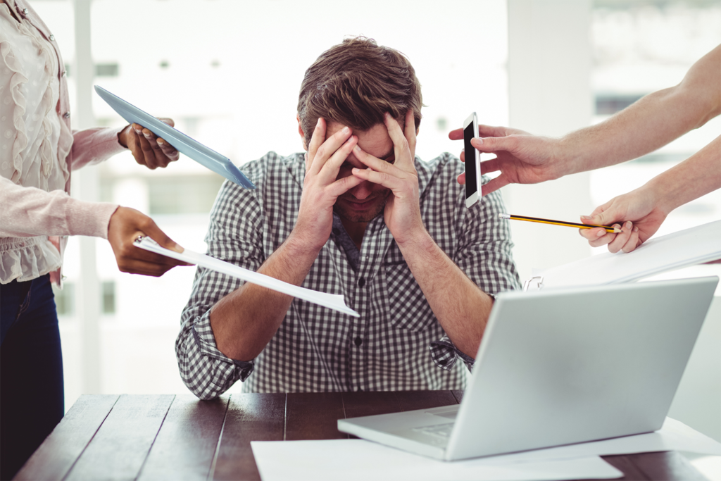An it admin frustrated with all the it issues.