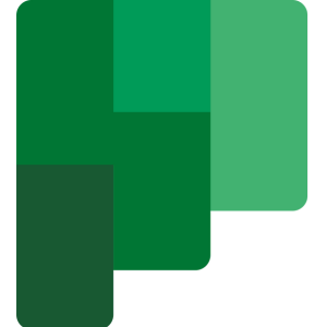Microsoft planner icon.