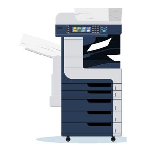 An icon of a copier